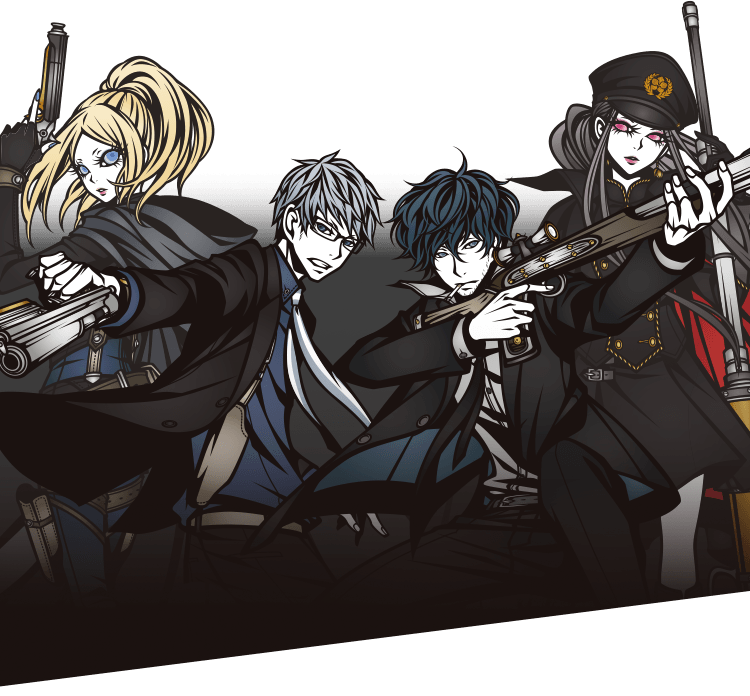 パズルゲーム THE CHASER（チェイサー）事前登録サイト キャラクター